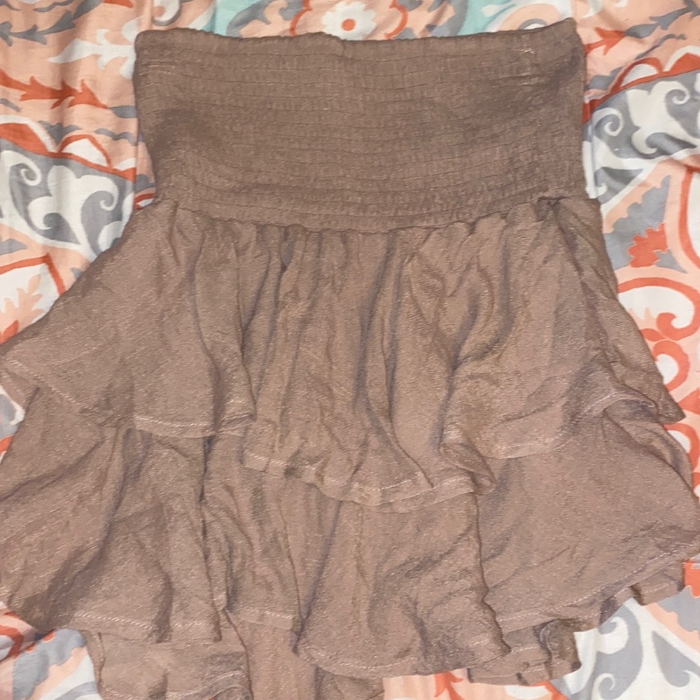 ruffle skirt